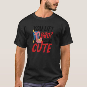 Camiseta Você levanta o mano que é bonito Jiu Jitsu