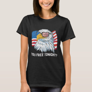 Camiseta Você Liberta Esta Noite Ld Eagle 4 de julho