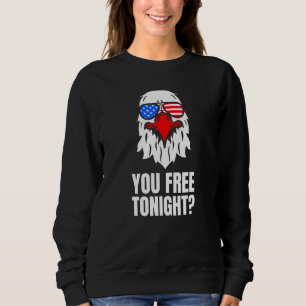Camiseta Você Livre Esta Noite Águia Careca Patriótica Amer