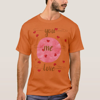 Camiseta você me ama verde natureza vintage anos 70