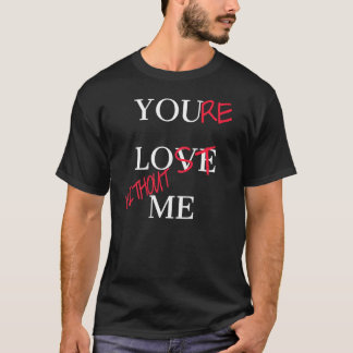 Camiseta Você Me Ama Você Está Perdido Sem Mim  Dia  Casais
