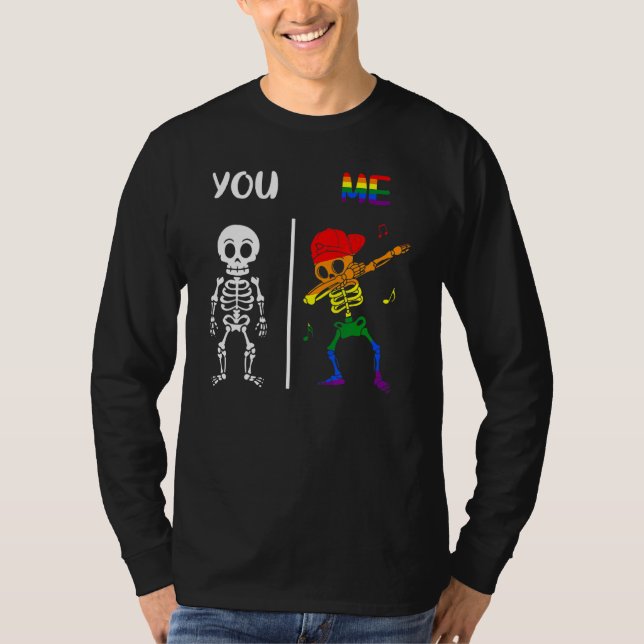 Camiseta Você Me Apoia Direitos Lgbt Igualdade De Orgulho H (Frente)