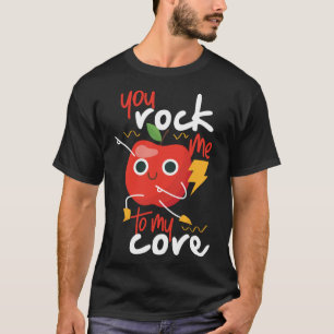 Camiseta Você Me Arrasta Para Minha Maçã Bela