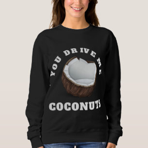 Camiseta Você Me Conduz Coconuta Design Fruta Tropical Cote