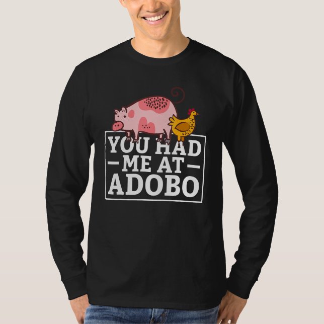 Camiseta Você Me Conquistou Com Adobo (Frente)