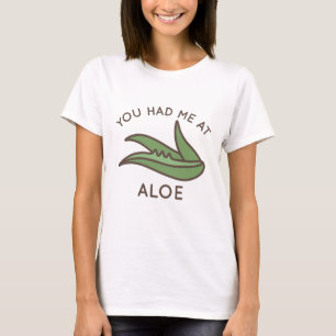 Camiseta Você Me Conquistou Com Aloe