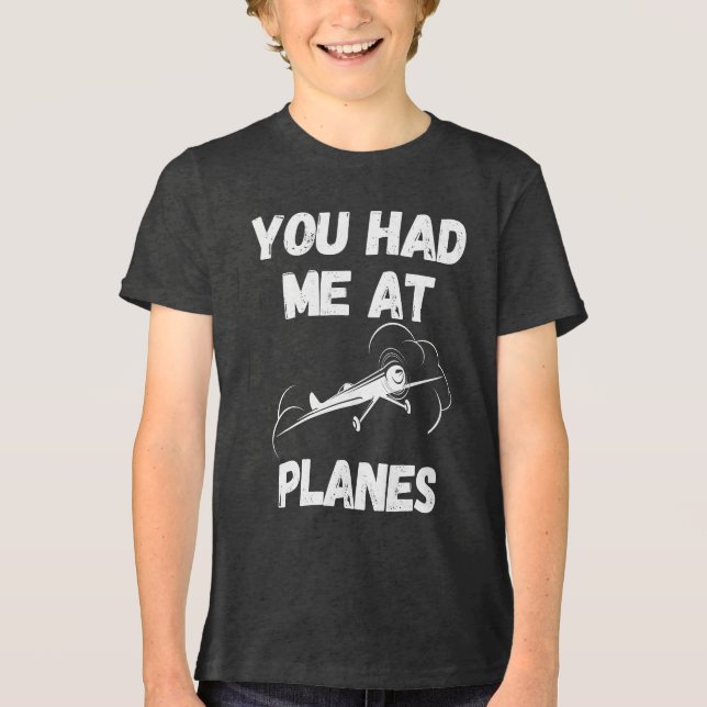 Camiseta Você Me Conquistou Com Aviões Tipografia, Aviação, (Frente)