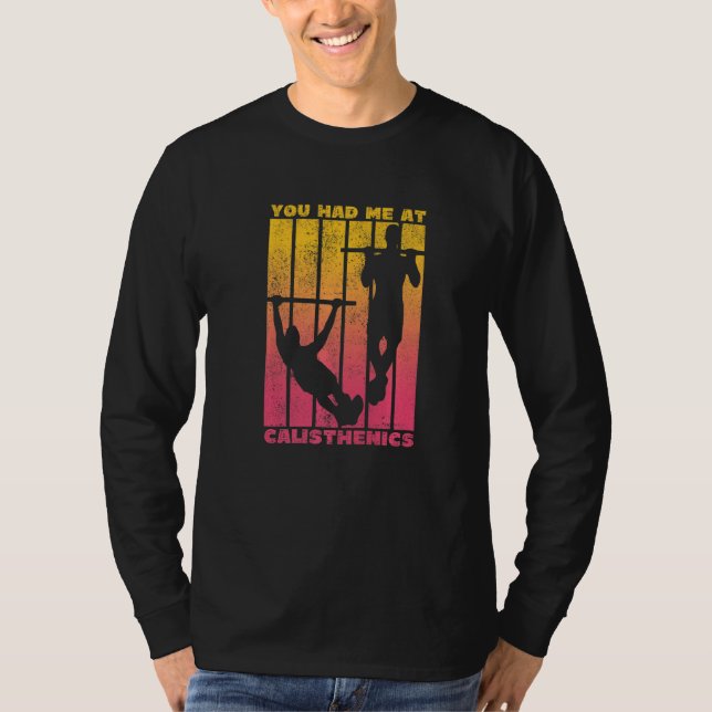 Camiseta Você Me Conquistou Com Calistenia  2 (Frente)