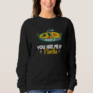 Camiseta Você Me Conquistou Com Paella  Cozinha Espanhola