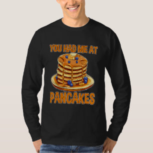 Camiseta Você Me Conquistou Com Panquecas