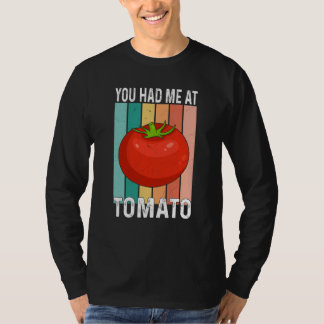 Camiseta Você Me Conquistou Com Tomate