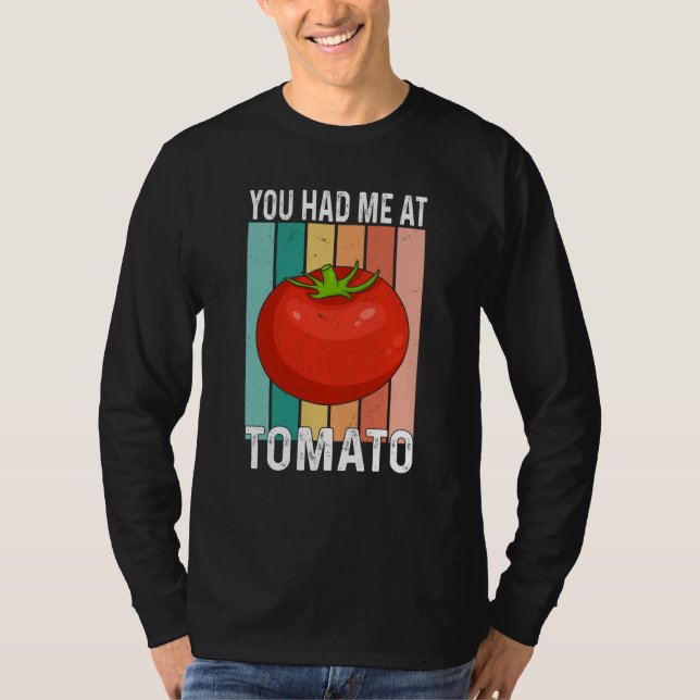 Camiseta Você Me Conquistou Com Tomate (Frente)
