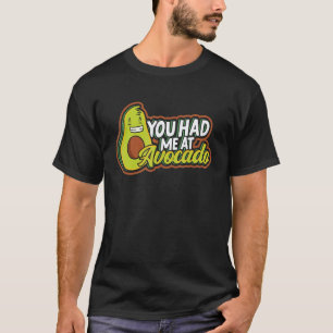 Camiseta Você Me Conquistou Com Torrada De Abacate Guacamol