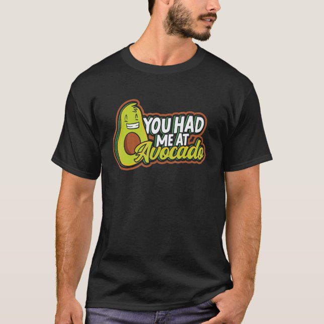 Camiseta Você Me Conquistou Com Torrada De Abacate Guacamol (Frente)