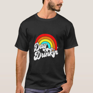 Camiseta Você Me Conquistou no Dia de Bebida Retro Praia Ch