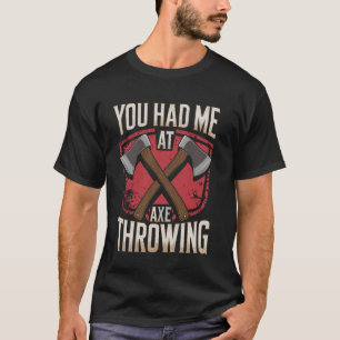 Camiseta Você Me Conquistou no Lançamento de Machado, Lança