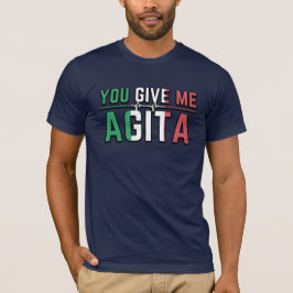 Camiseta Você Me Dá Agita|Stunad e humor Agita