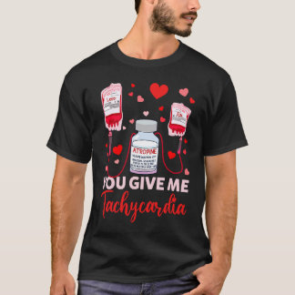 Camiseta Você Me Dá Taquicardia Enfermeira de UTI Dia dos N