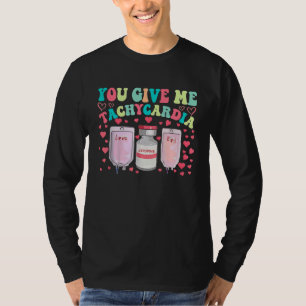 Camiseta Você Me Dá Taquicardia Enfermeira de UTI Vida Dia