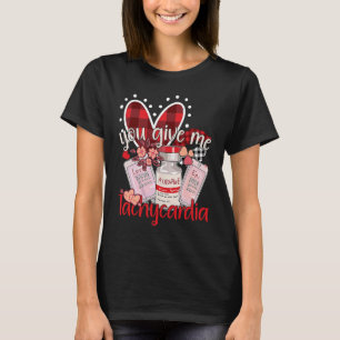 Camiseta Você Me Dá Taquicardia roupa Enfermeira Dia dos Na