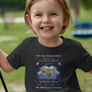 Camiseta Você Me Deixou Belas Memórias Foto Personalizada