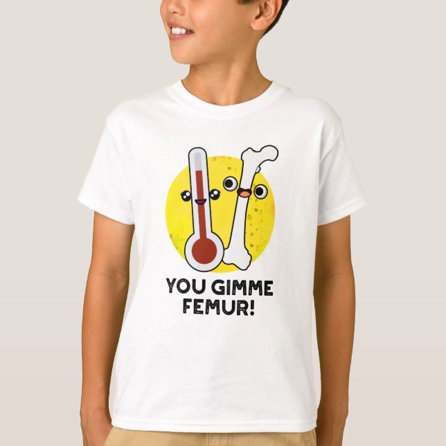 Camiseta Você Me Deu Uma Música Engraçada Femur (Frente)