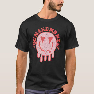 Camiseta Você Me Faz Derreter O Dia de os namorados De Rost