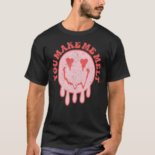 Camiseta Você Me Faz Derreter O Dia de os namorados De Rost