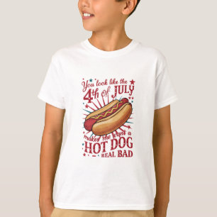 Camiseta Você Me Faz Lembrar O 4 De Julho E Me Dá Ganas De 