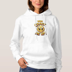 Camiseta Você Me Faz Rir! Camisola de Punho de Ovo Engraça