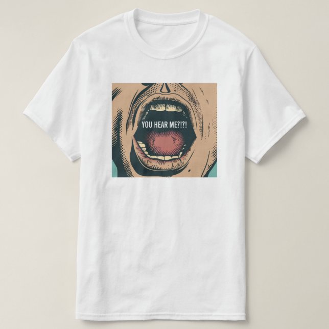 Camiseta Você Me Ouve (Frente do Design)