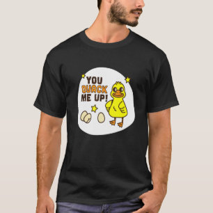 Camiseta Você Me Pega Pato Humor Piada Estúpida