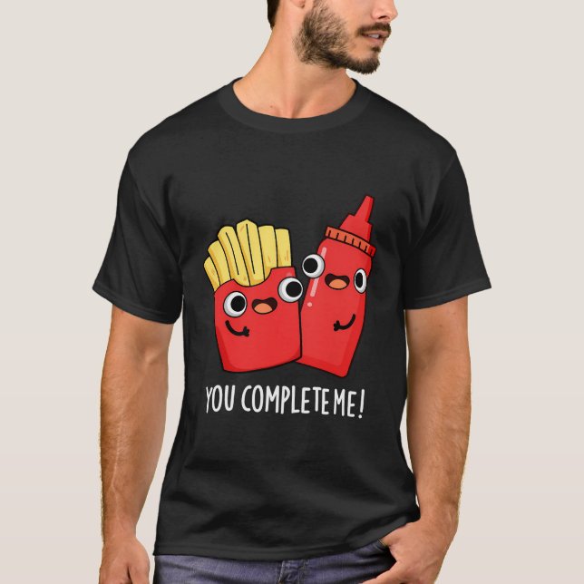Camiseta Você Me Preenche De Comida Engraçado (Frente)