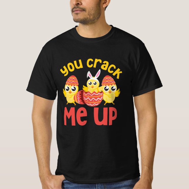Camiseta Você Me Prende Pintinhos Páscoas (Frente)
