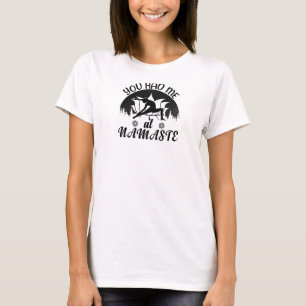 Camiseta Você Me Teve Em Namaste-Yoga-Namaste-Meditation-Z