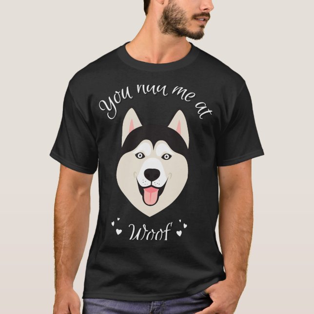 Camiseta Você Me Teve Em Woosheriano Cachorro Scoo (Frente)