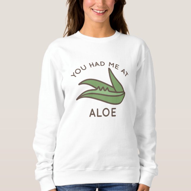 Camiseta Você Me Teve Na Aloe (Frente)