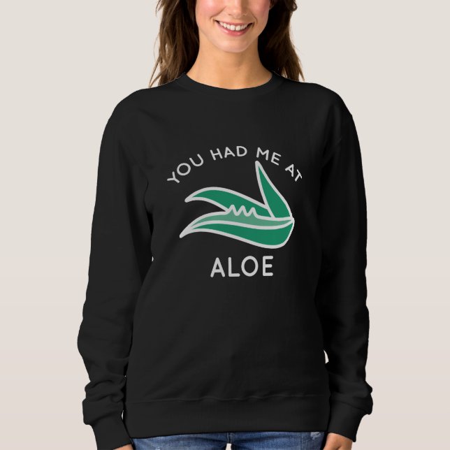 Camiseta Você Me Teve Na Aloe (Frente)