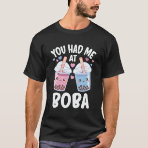 Camiseta Você Me Teve Na Boba Bubble Tea