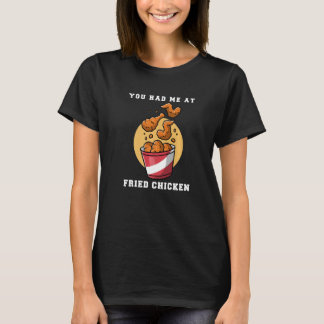 Camiseta Você Me Teve Na Galinha Fried