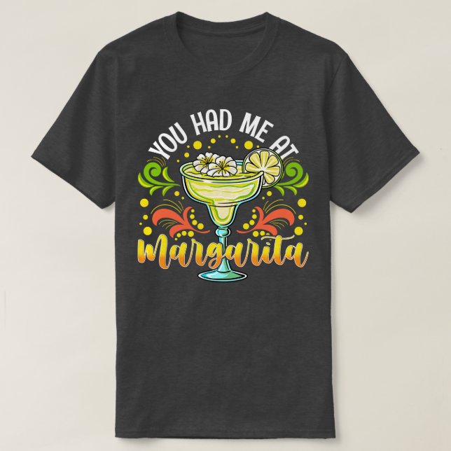 Camiseta Você Me Teve Na Margarita (Frente do Design)