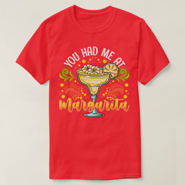 Camiseta Você Me Teve Na Margarita (Frente do Design)