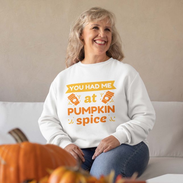 Camiseta Você Me Teve Na Pumpkin Spice (Criador carregado)