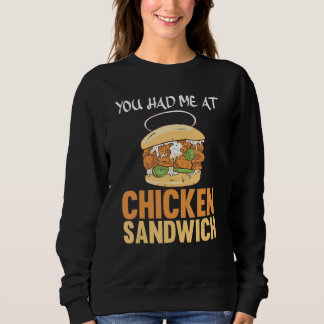 Camiseta Você Me Teve Na Sanduíche De Frango De Chicken.
