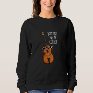 Camiseta Você Me Teve No Cello Engraçado Pun De Música