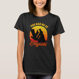 Camiseta Você Me Teve No Retro Kotegaeshi Sunset Aikido Mar