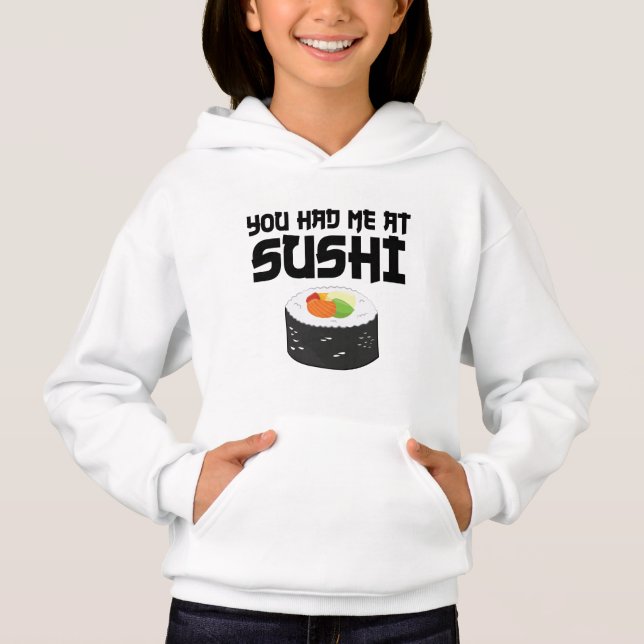 Camiseta Você Me Teve No Sushi - Comida Engraçada (Frente)