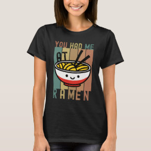 CAMISETA VOCÊ ME TINHA NO RAMEN - RAMEN NOODLE AMOR