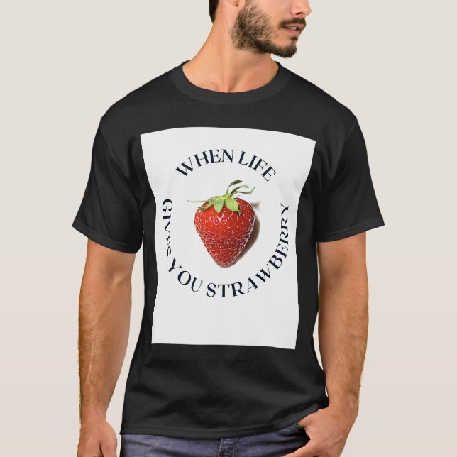 Camiseta Você merece as melhores roupas com material alto (Frente)