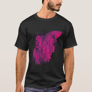 Camiseta Você Mesmo É O Ajustado De Artes Peixes Legal Mais